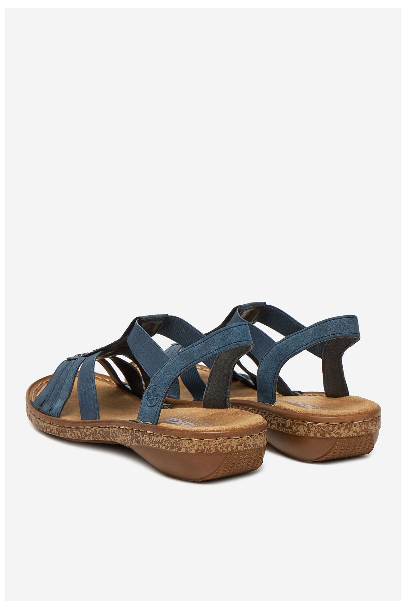 Сандали Rieker 628G9-16 ТЪМНОСИН