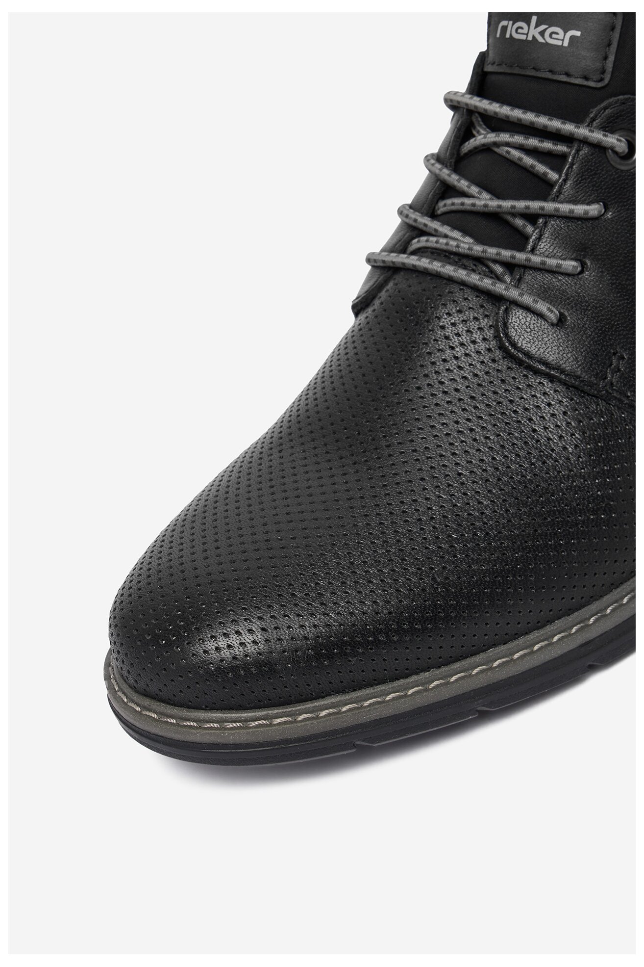 Półbuty Rieker CEO-14450-00 Czarny