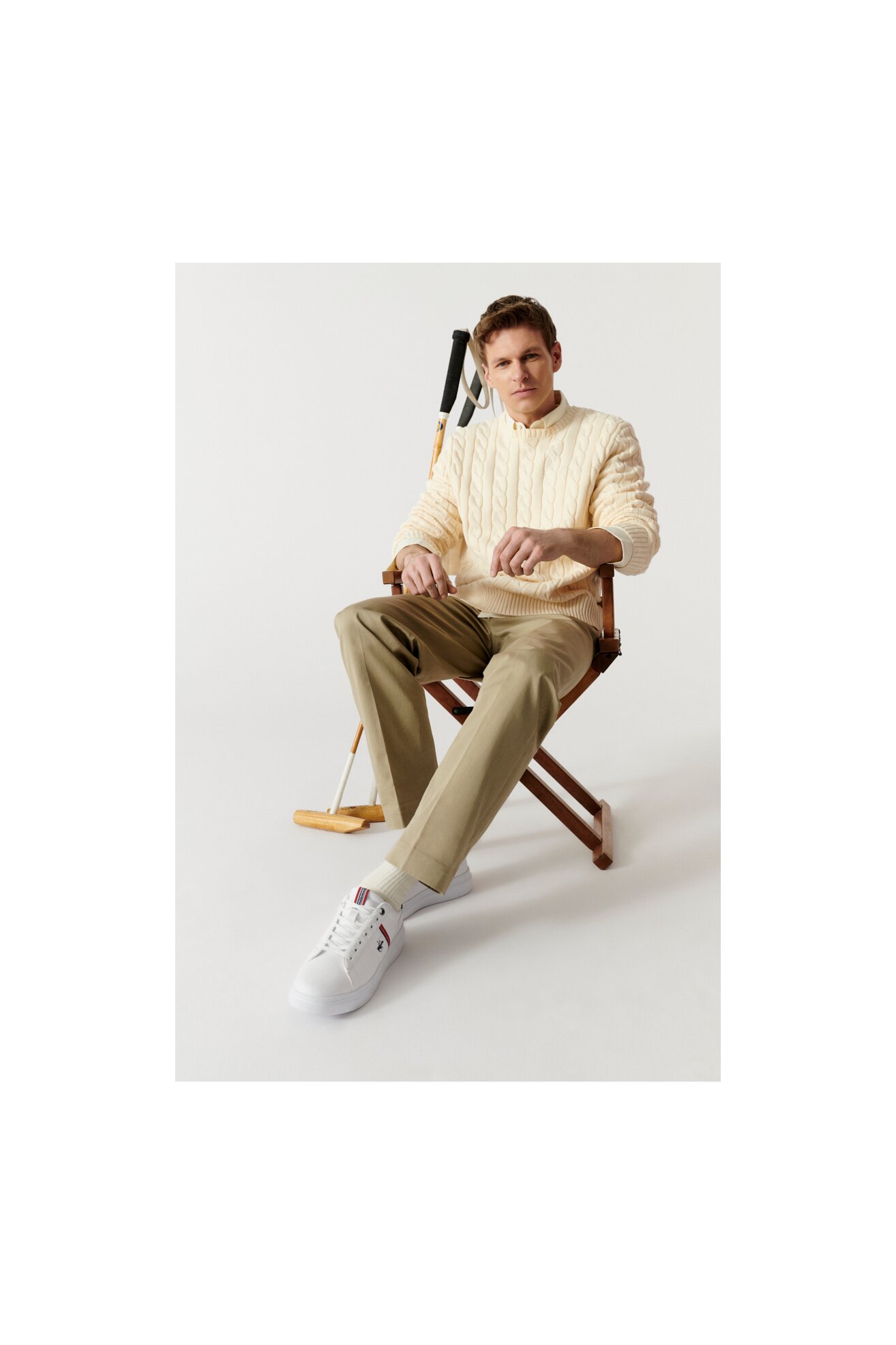 Obuwie sportowe Beverly Hills Polo Club M-23MC1008 Biały