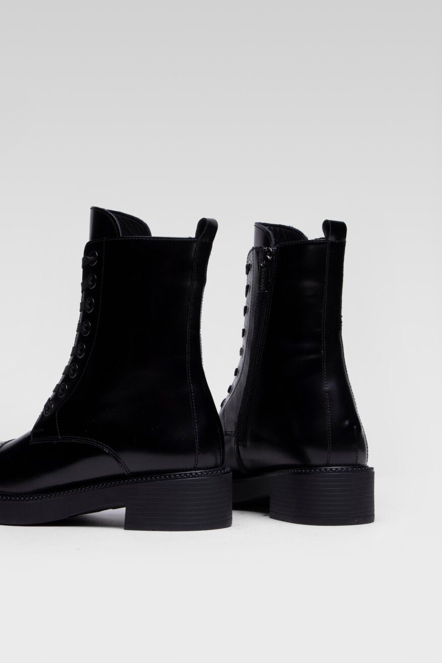 
                Gino Rossi - Skórzane glany czarne - 5903698853062