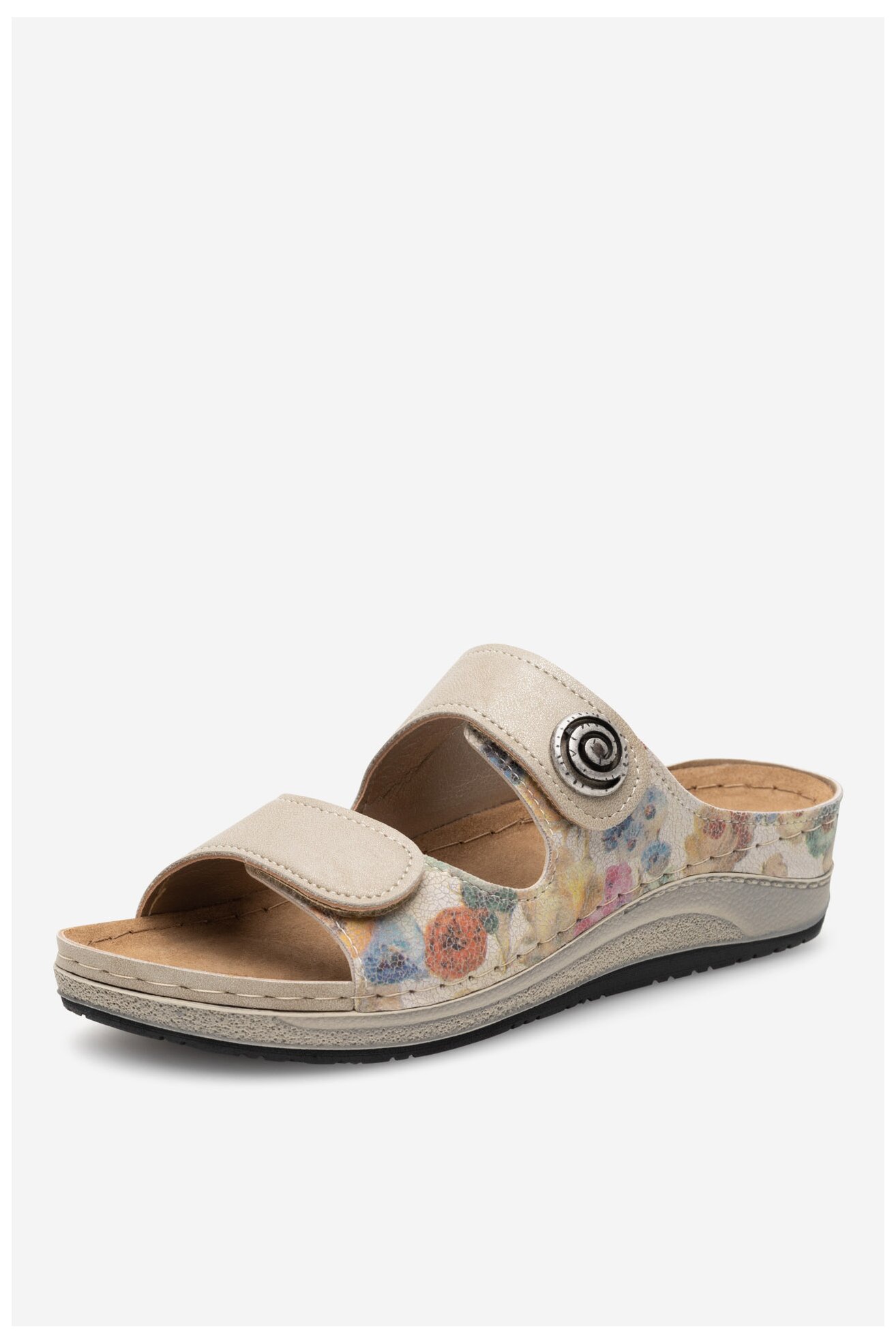 Klapki Inblu PF010100 Złoty