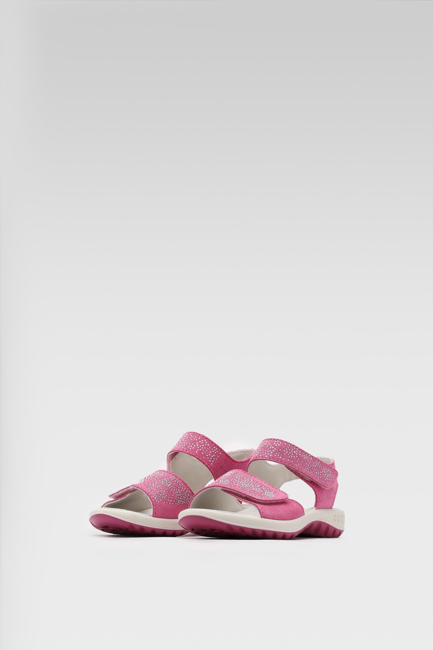 
                Sandale Twisty TAMNO ROZE - 5903698567815