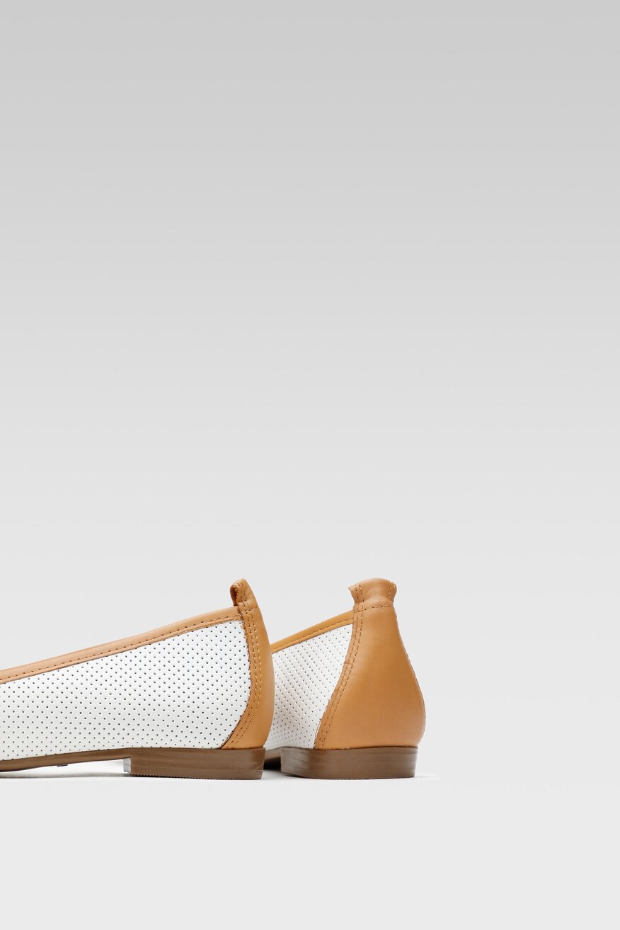 Lasocki - Baleriny skórzane - 5904862574462