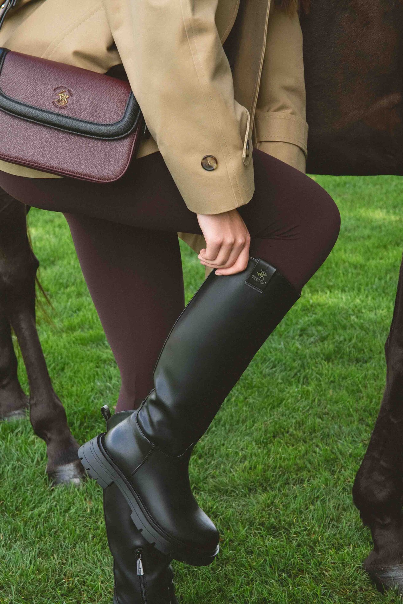 Csizma Beverly Hills Polo Club CEO-HY301-4 FEKETE