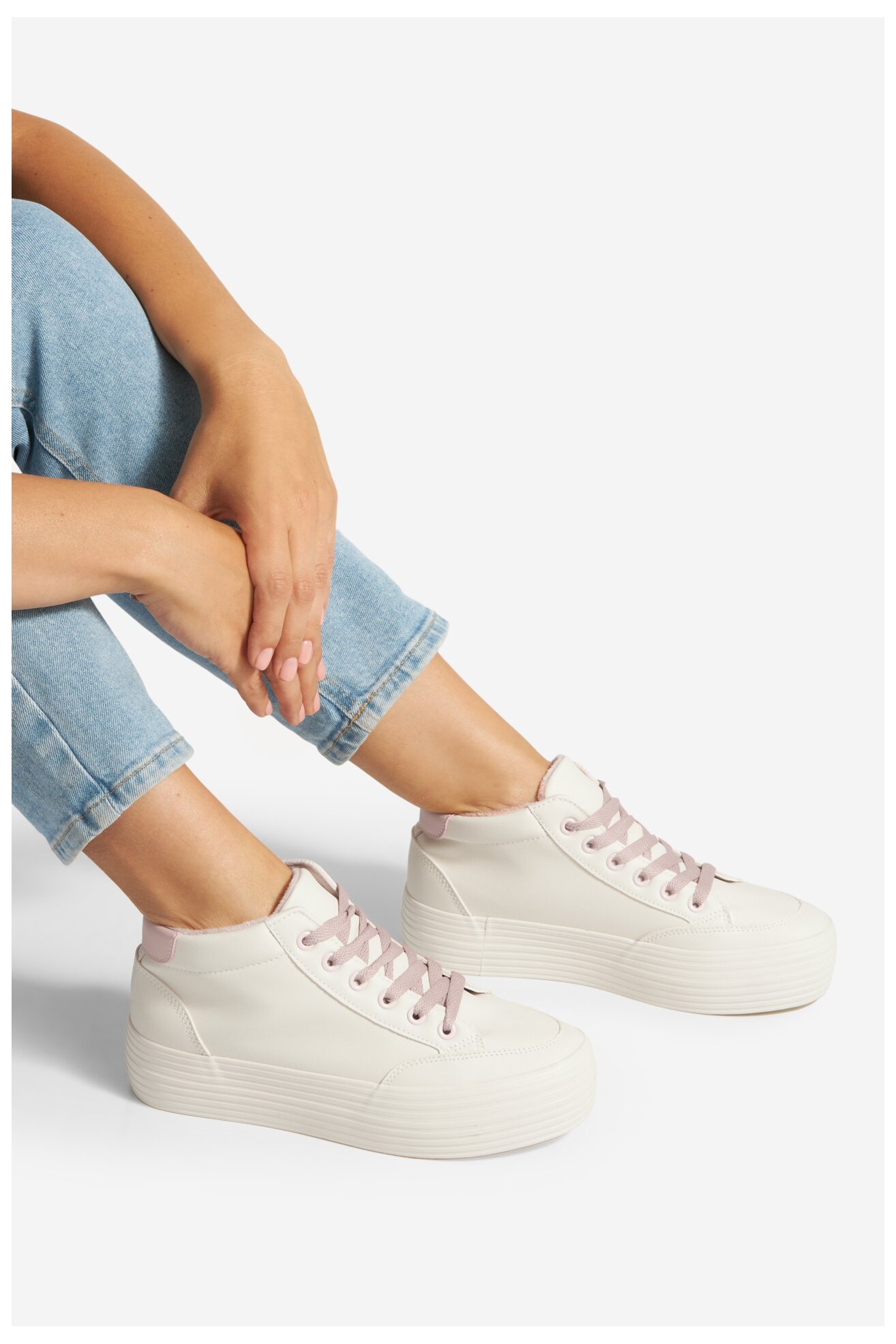 Sneakers Jenny Fairy WFA3010-1 Kremowy