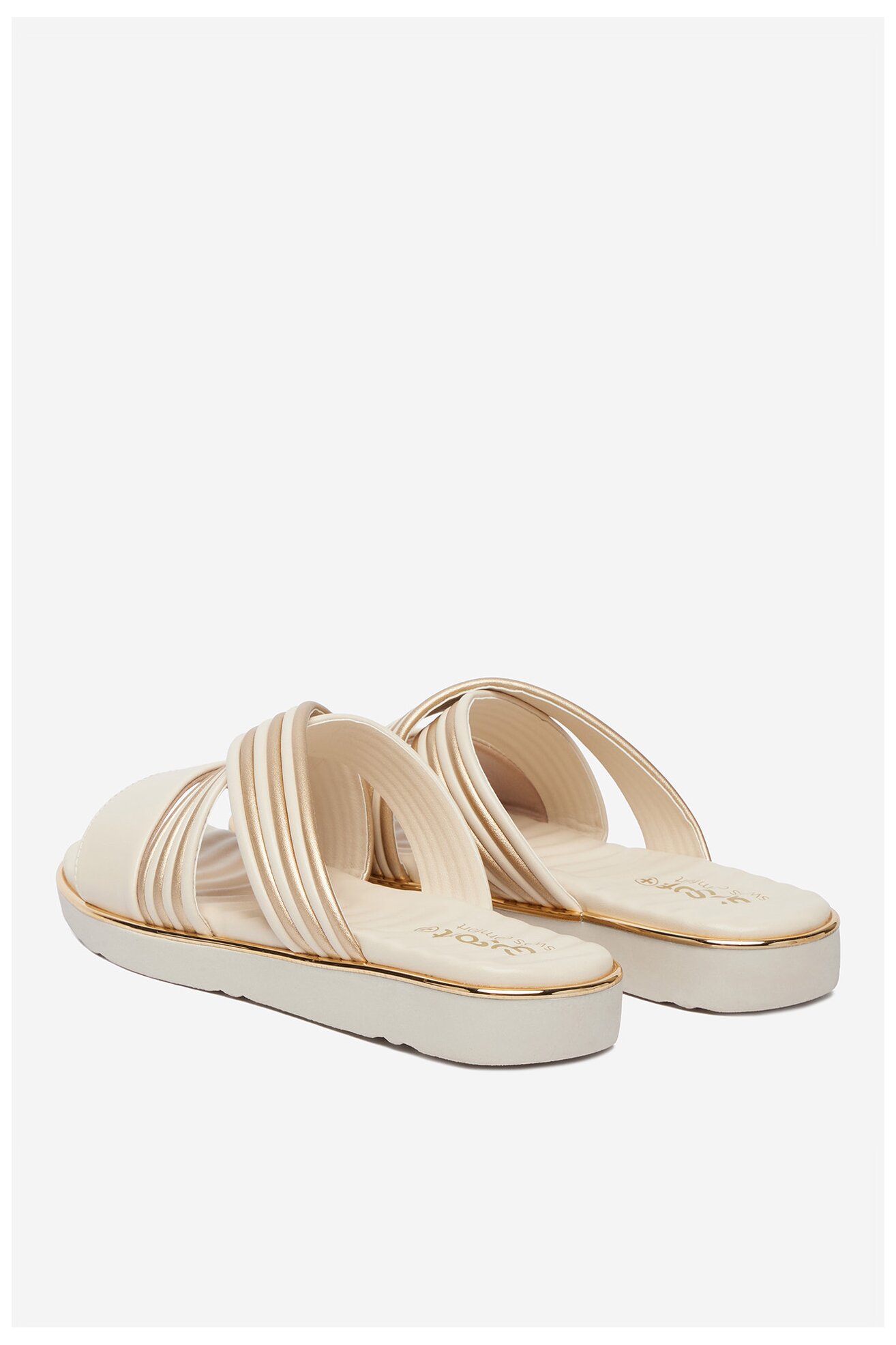 Шльопанець Go Soft CEO-W8087 БЕЖЕВИЙ