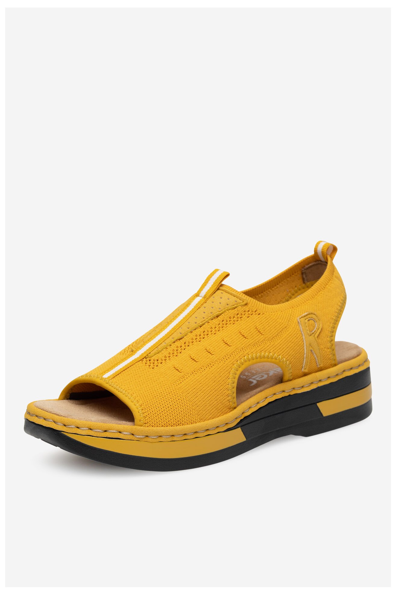 Sandały Rieker V59B5-68 Żółty