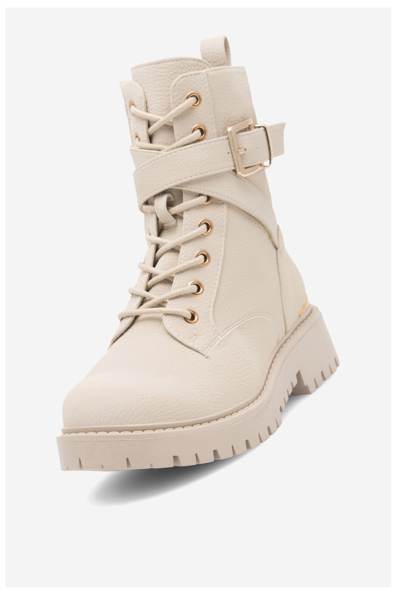 Trzewiki DeeZee HERMIA H58022-1A Beżowy