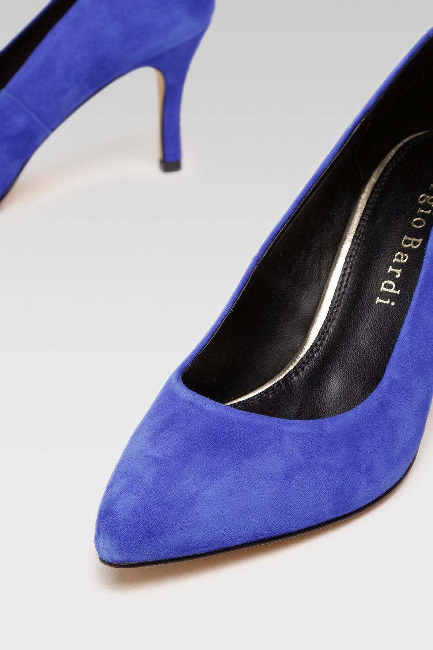 Sergio Bardi - Czółenka skórzane na obcasie - 5904862273693