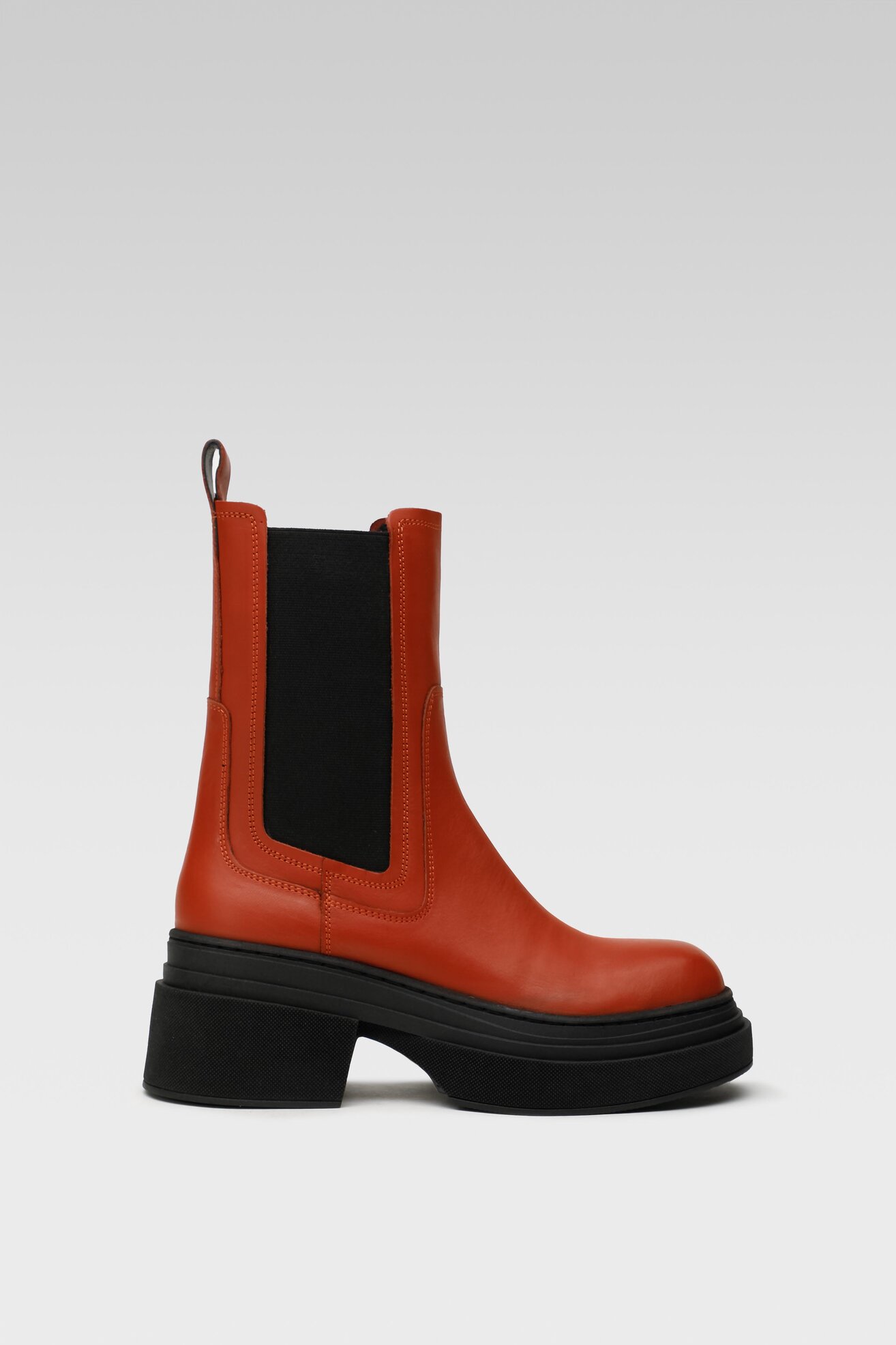 Botki Gino Rossi 10911 Czerwony