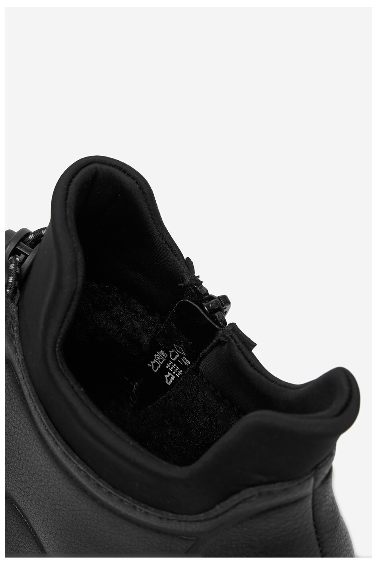 Kratke čizme Rieker 50961-00 CRNA