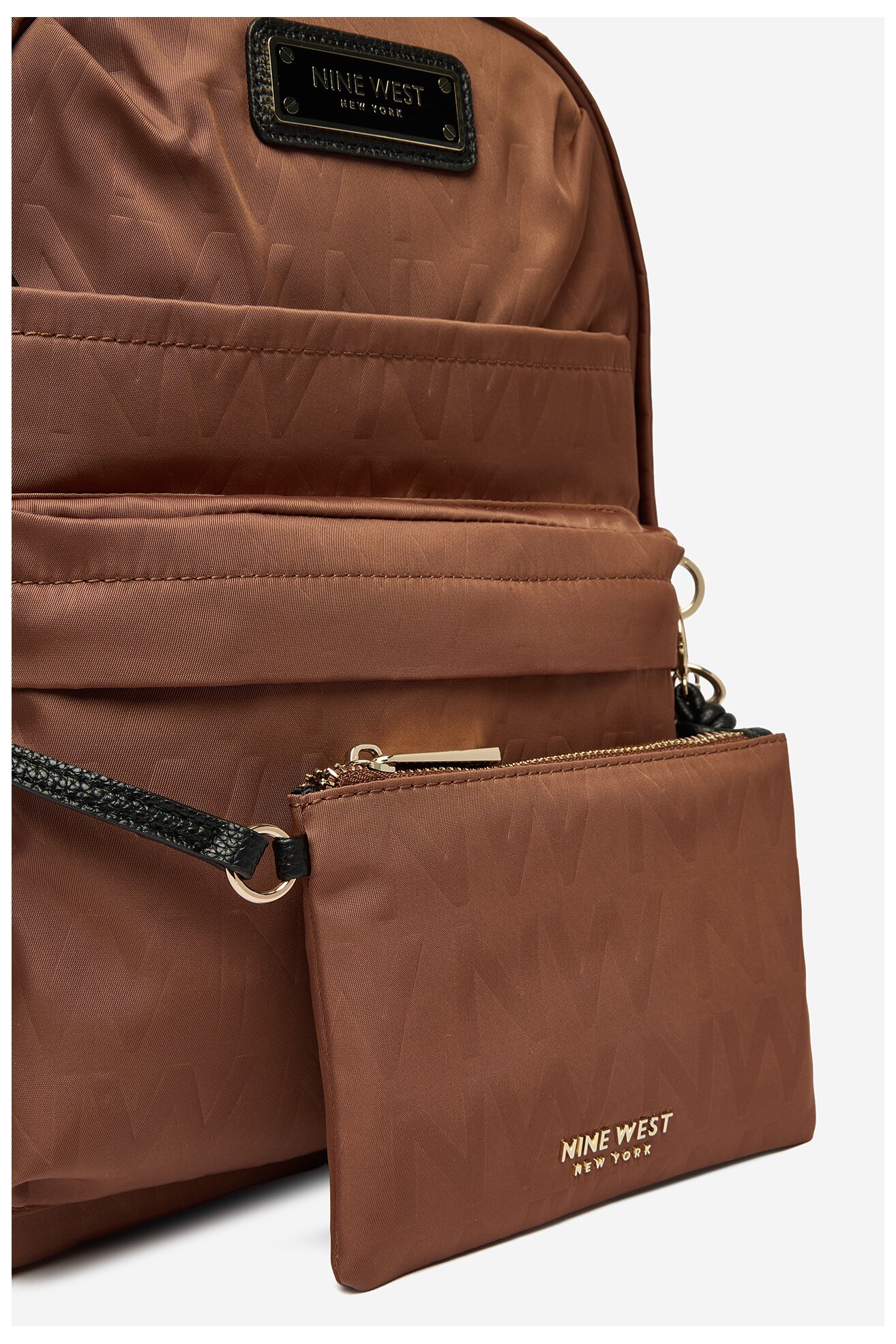 Plecak NINE WEST CEO-CALLINA-LA374-4692 Brązowy