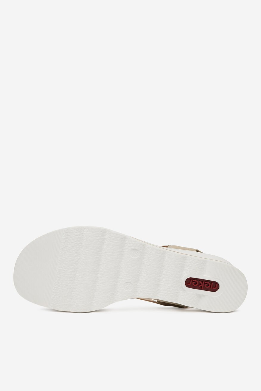 
                Rieker - Sandały na koturnie - 2230078389150