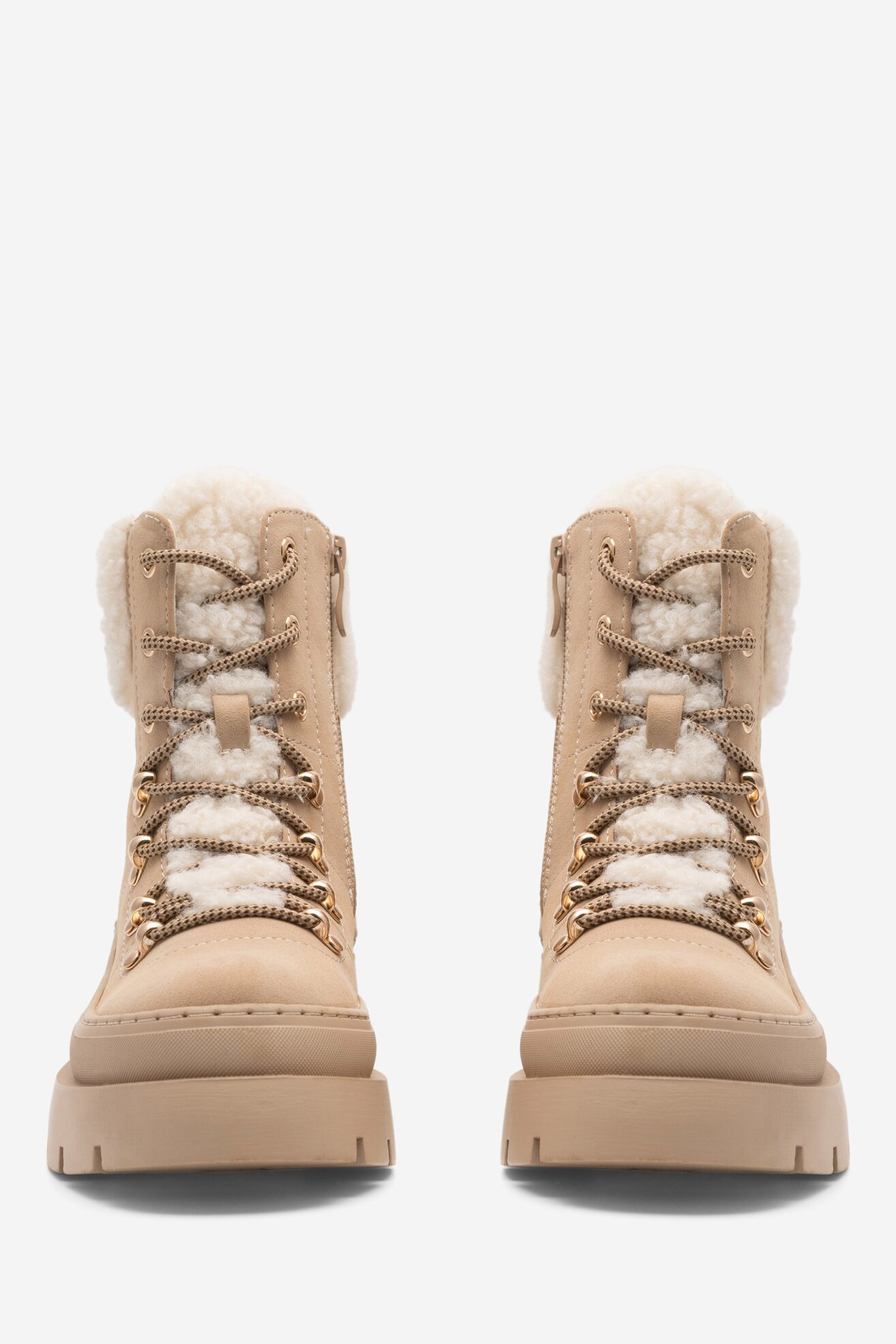 Trzewiki DeeZee QUEENIE SWS6151-03 Beżowy