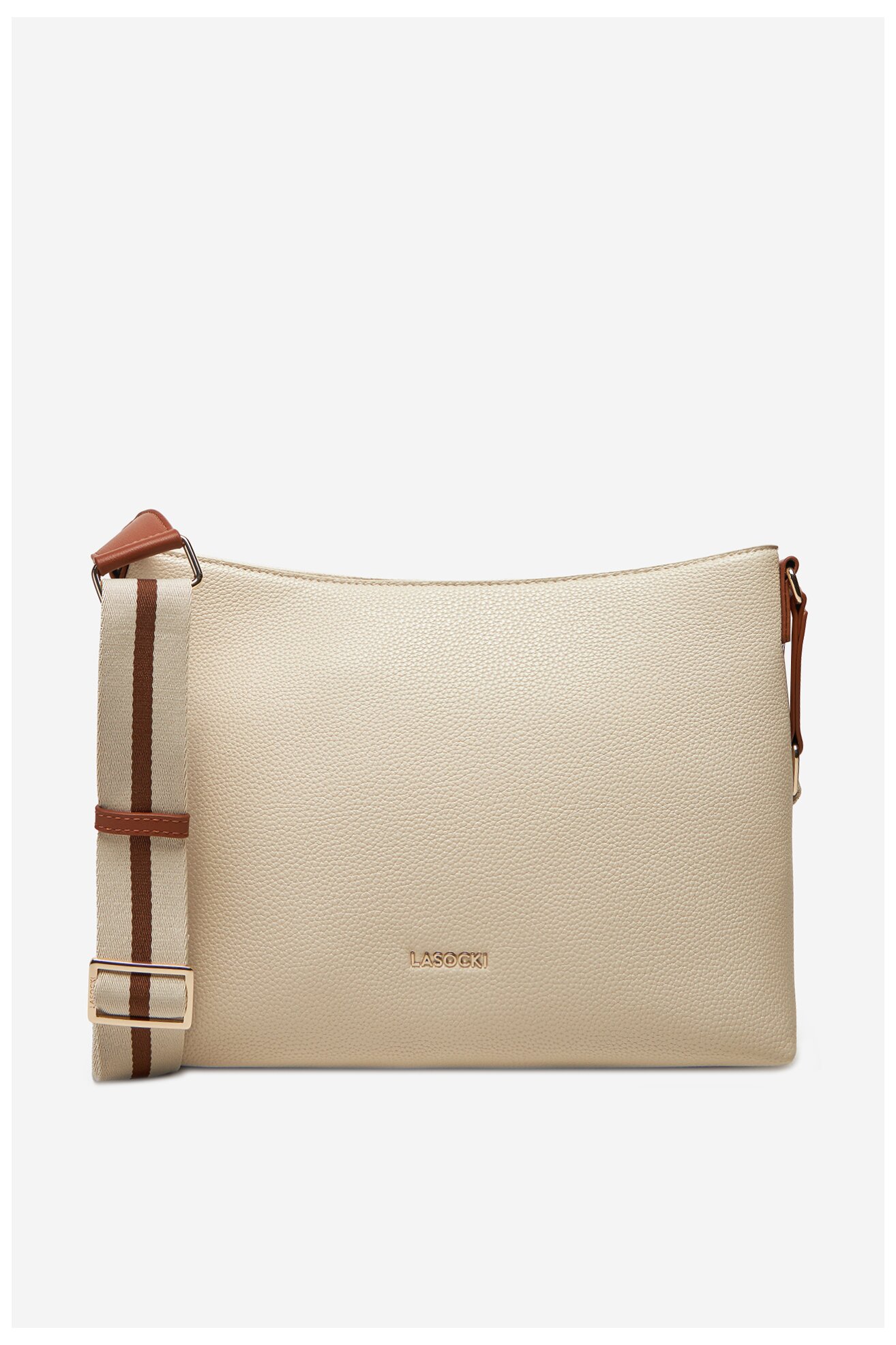 Kézitáska Lasocki LSK-O-007-07 CSONTSZÍNŰ