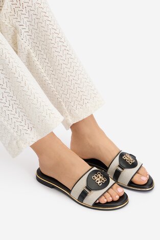 Papuče NINE WEST CEO-6165-32 CRNA