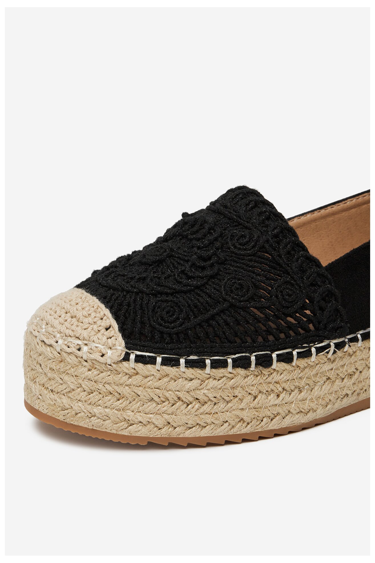 Espadryle DeeZee LE601-66 Czarny
