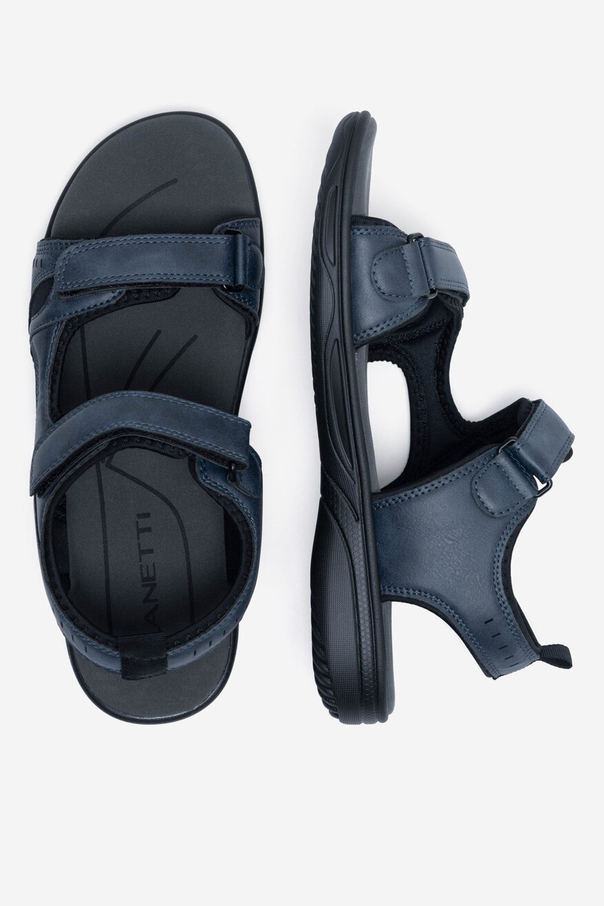 
                Lanetti - Sandały na rzepy - 5905588604365