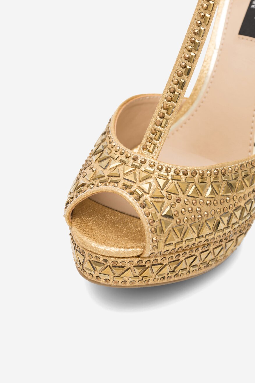 NINE WEST - Sandały na szpilce - 5905588154020