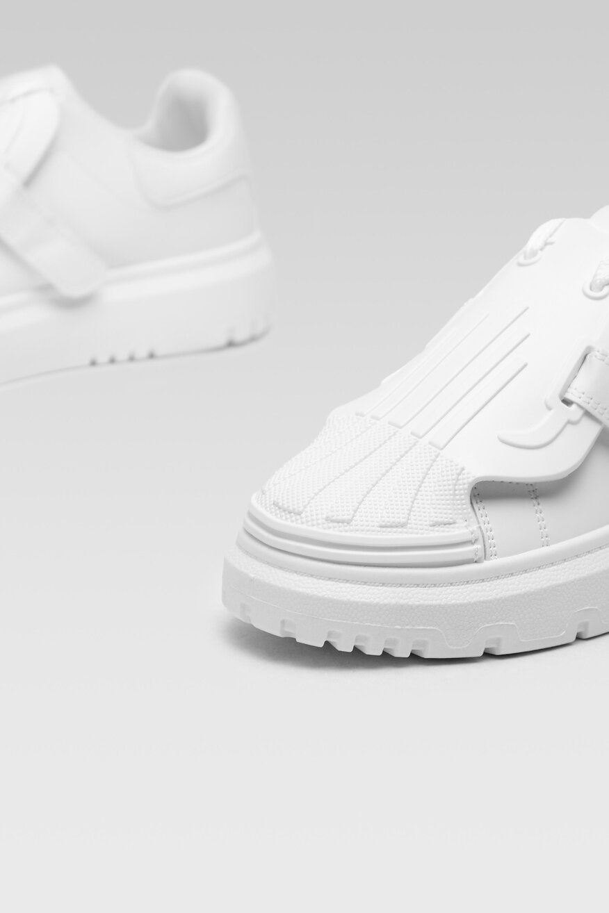 
                Jenny Fairy - Sneakersy pastelowe białe - 5904248333683