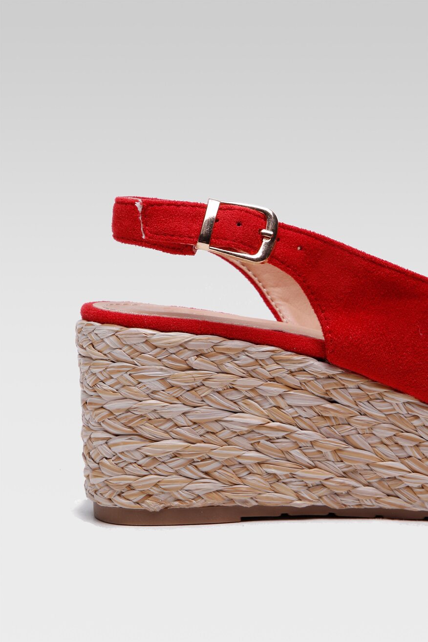 
                Jenny Fairy - Sandały na koturnie - 5904248447809