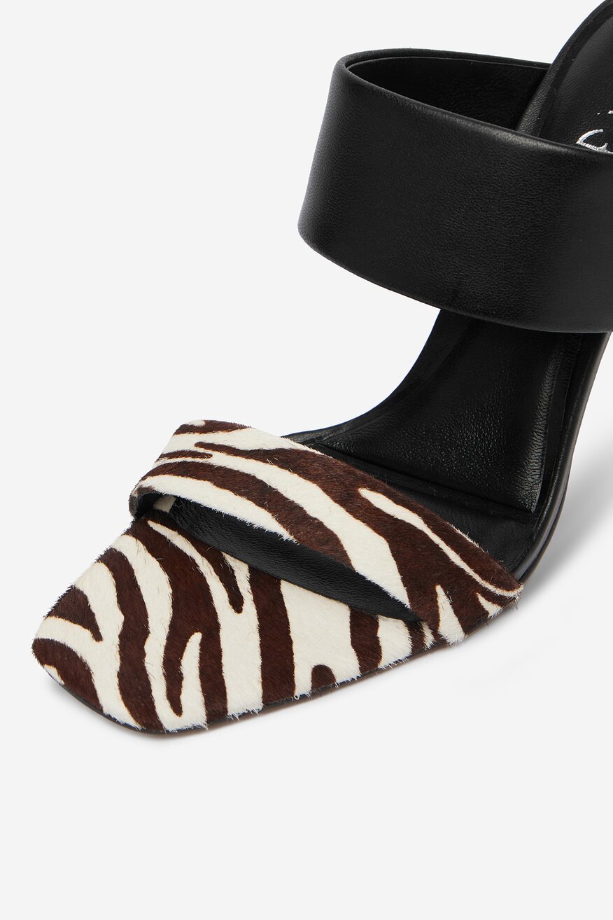 EVA MINGE - Klapki skórzane - 5906751814161