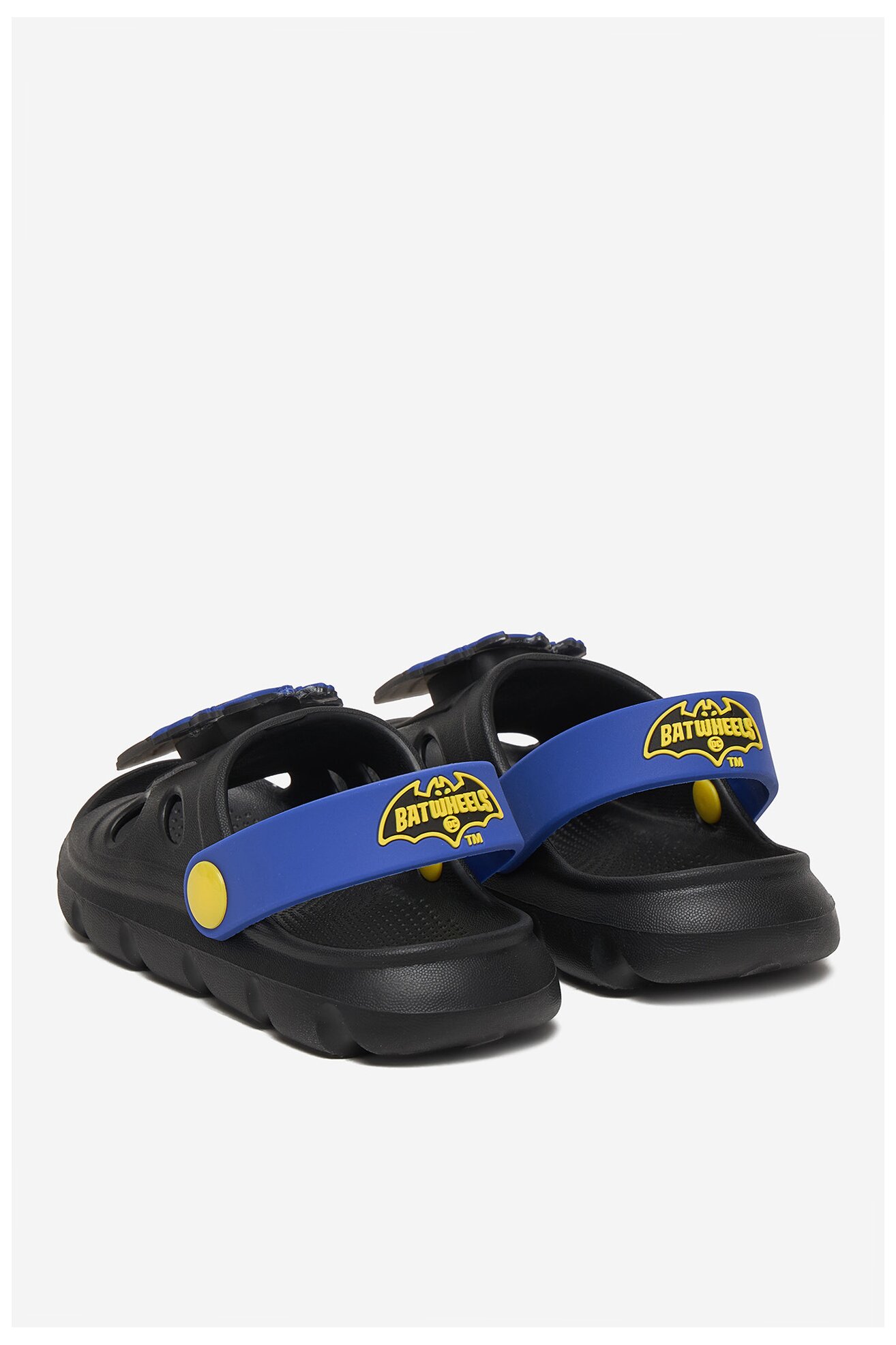 Klapki basenowe BATWHEELS SS25-228WBBW Czarny