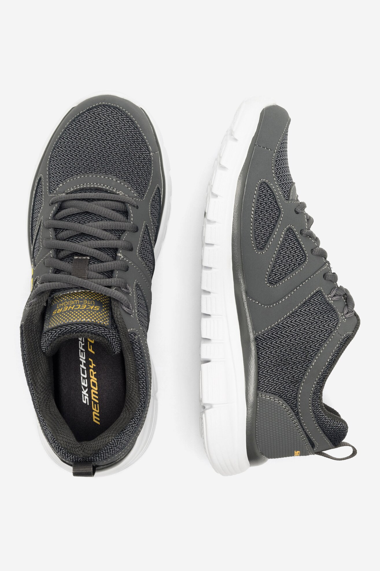 Încălțăminte sport Skechers BURNS AGOURA 52635 CHAR GRI
