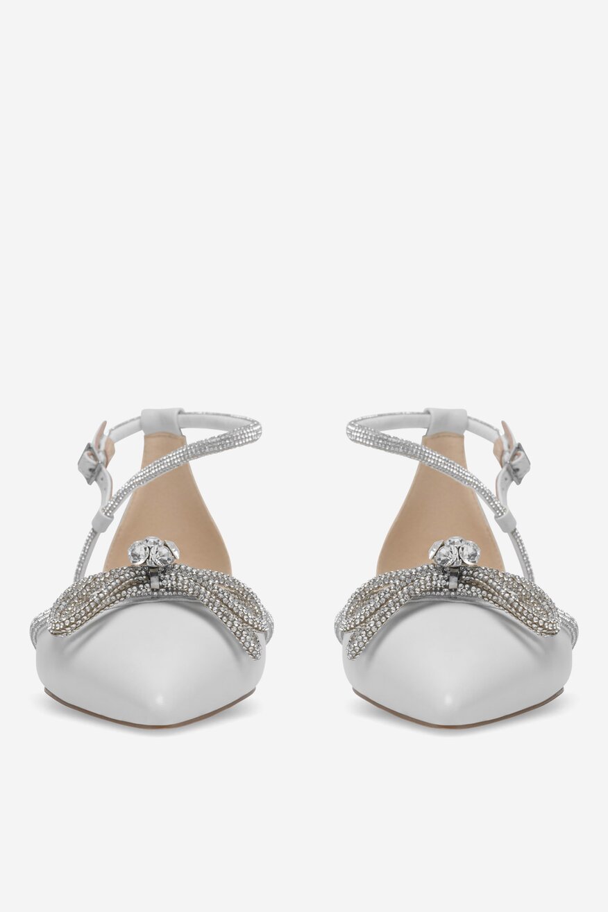 EVA MINGE - Baleriny skórzane - 5905588376033