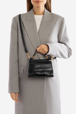 Сумка З Ремінцем EVA MINGE ACACJA-CS0377-C ЧОРНИЙ