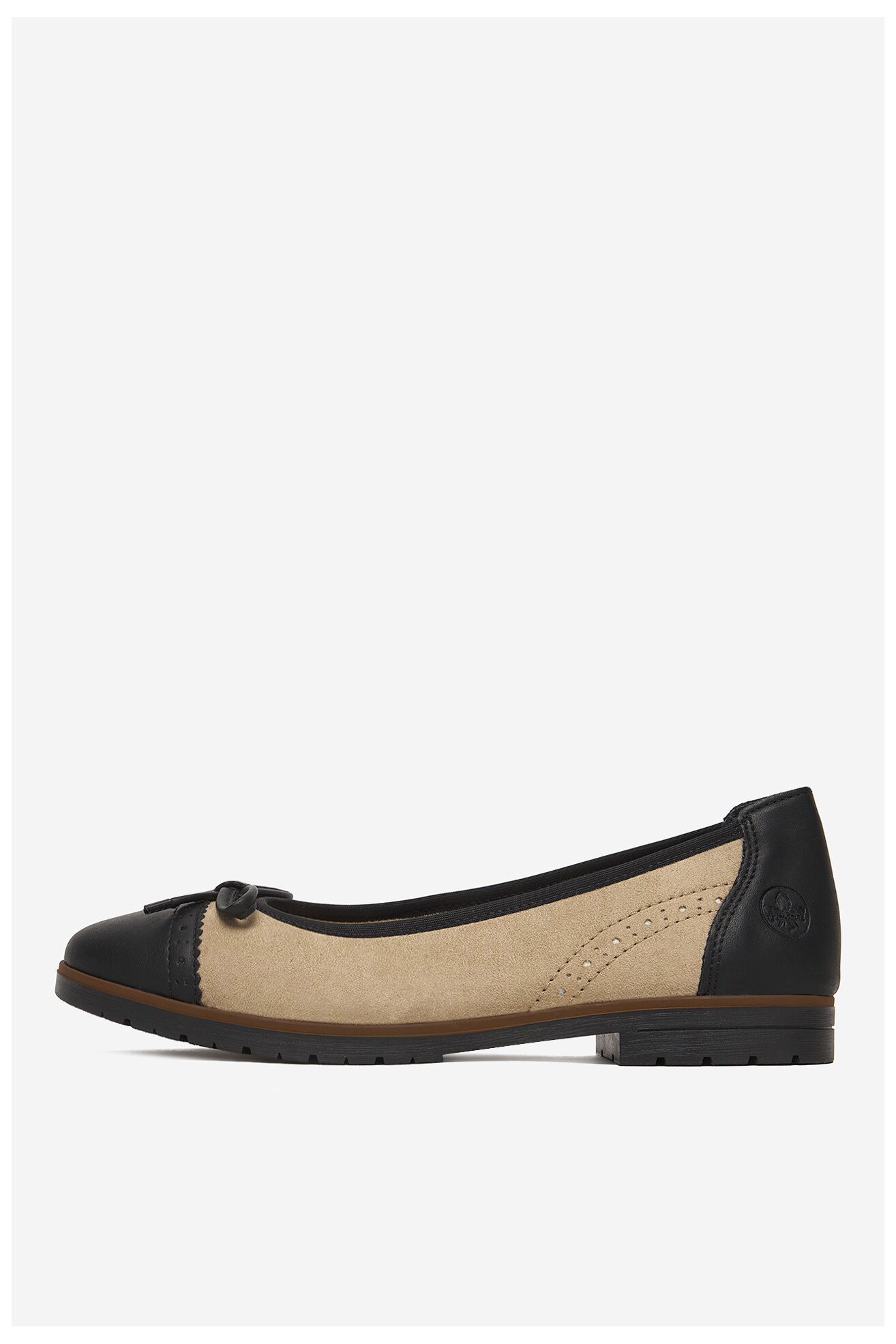 Baleriny Rieker CEO-45358-60 Beżowy