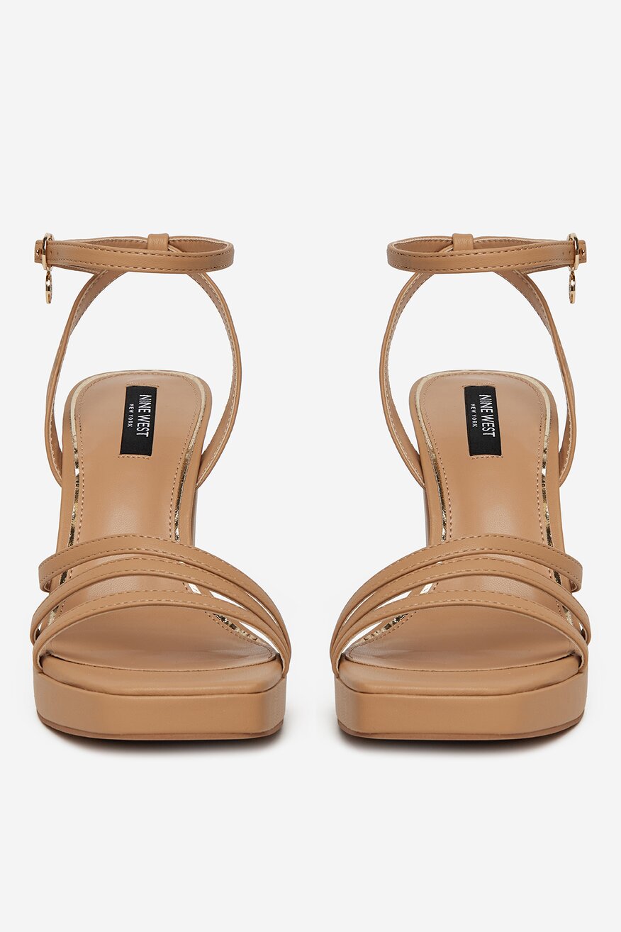 Sandály NINE WEST BÉŽOVÁ - 5906751132739