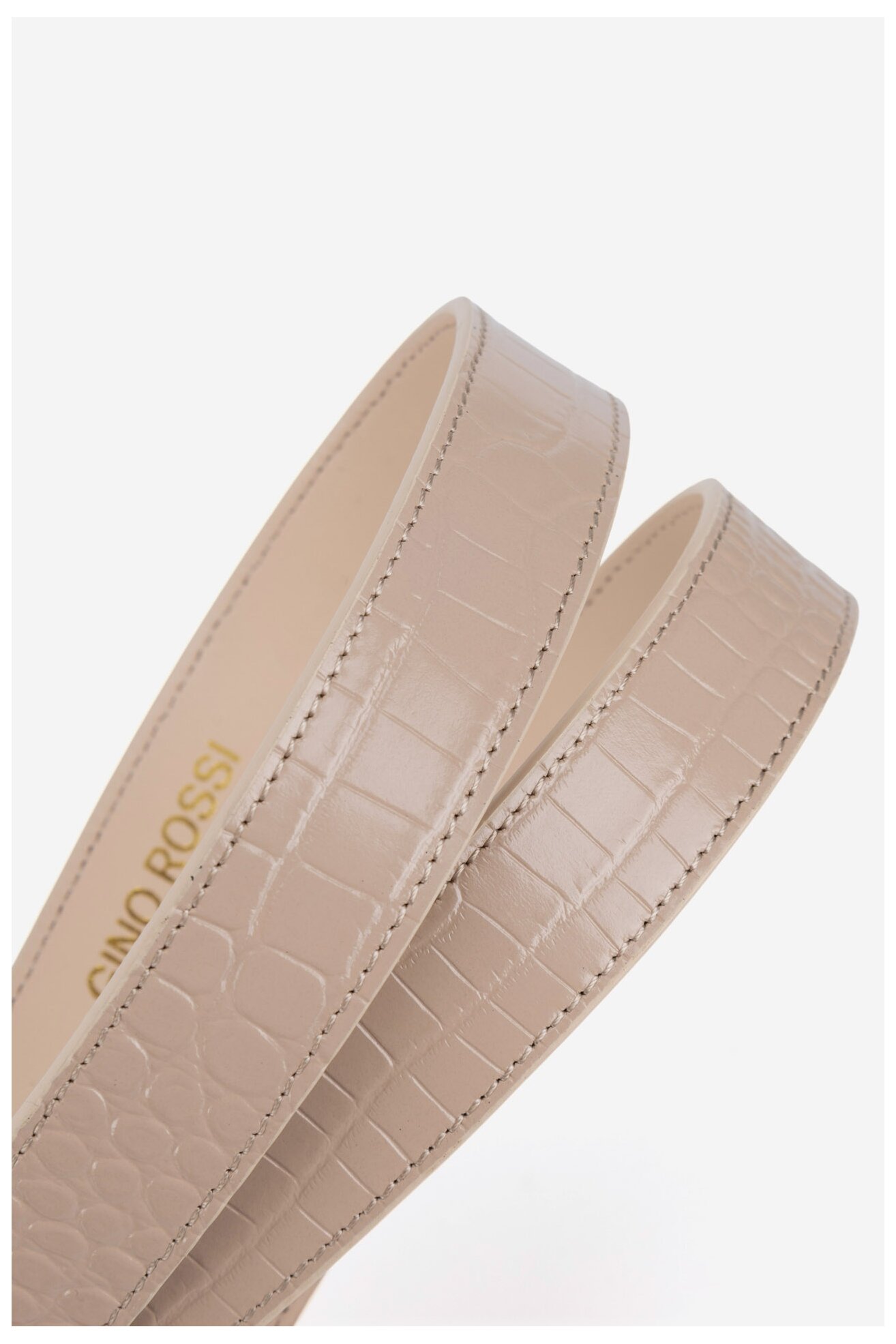 Dámský pásek Gino Rossi BLYL23002 BÉŽOVÁ