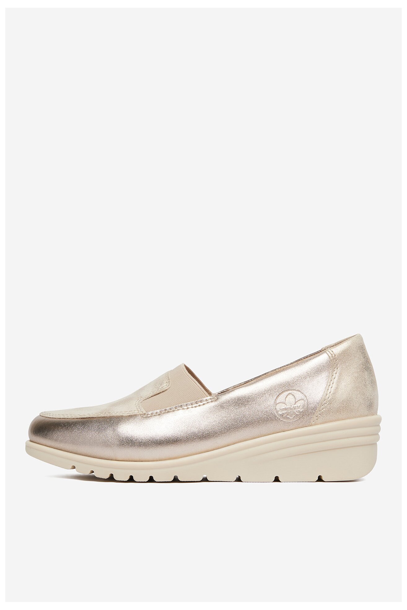 Половинки обувки Rieker CEO-L5351-60 ЗЛАТИСТ