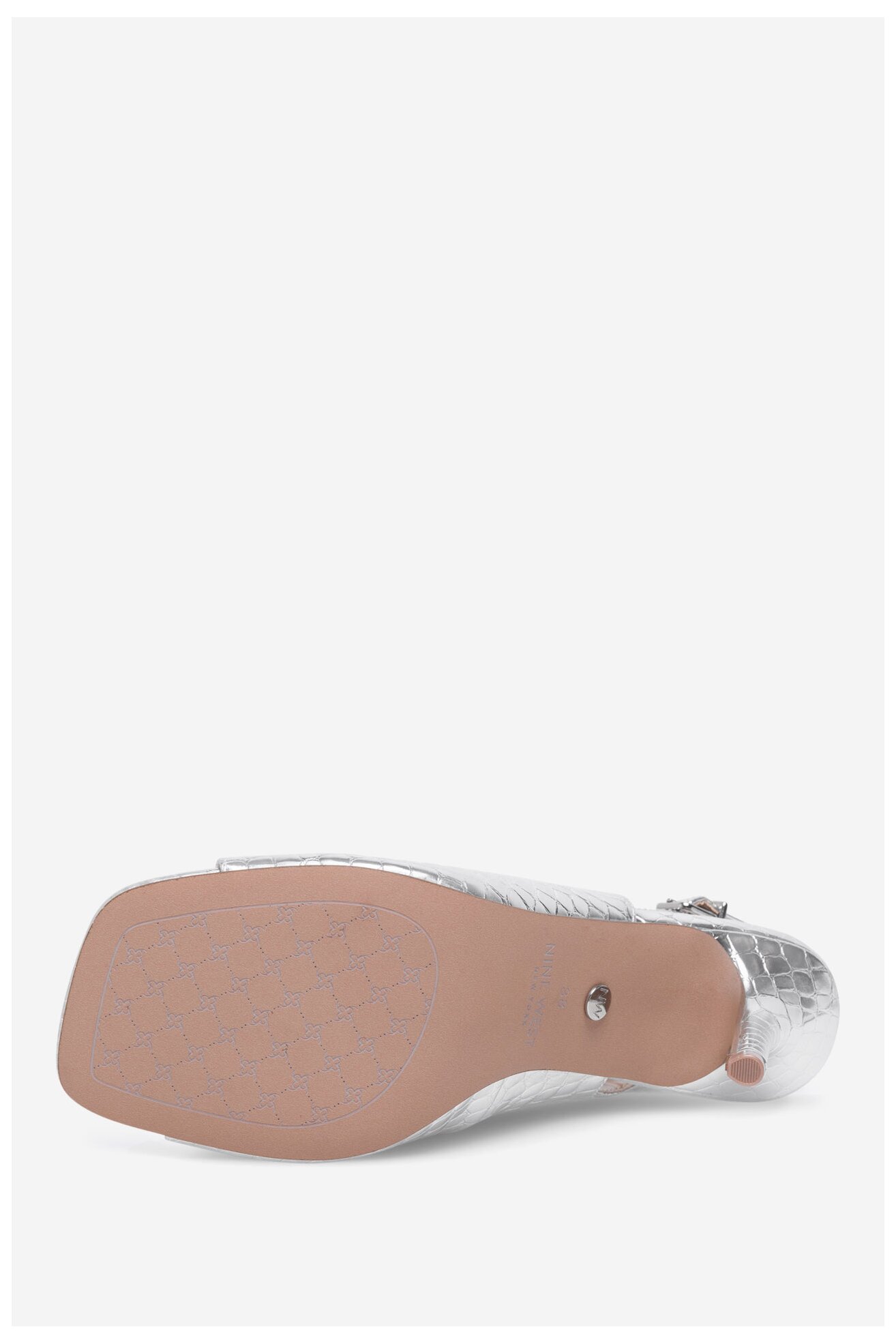 Sandały NINE WEST FF-1065 Srebrny