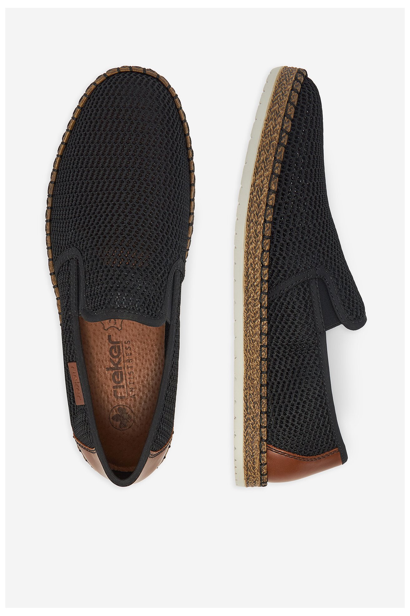 Eспадрили Rieker B5276-00 ЧЕРЕН