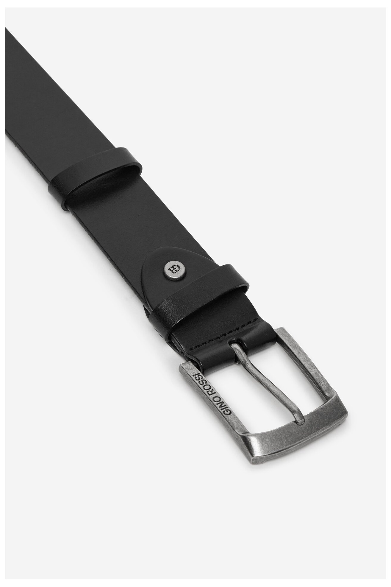 Férfi öv Gino Rossi C-JAMES-ZP24001 FEKETE