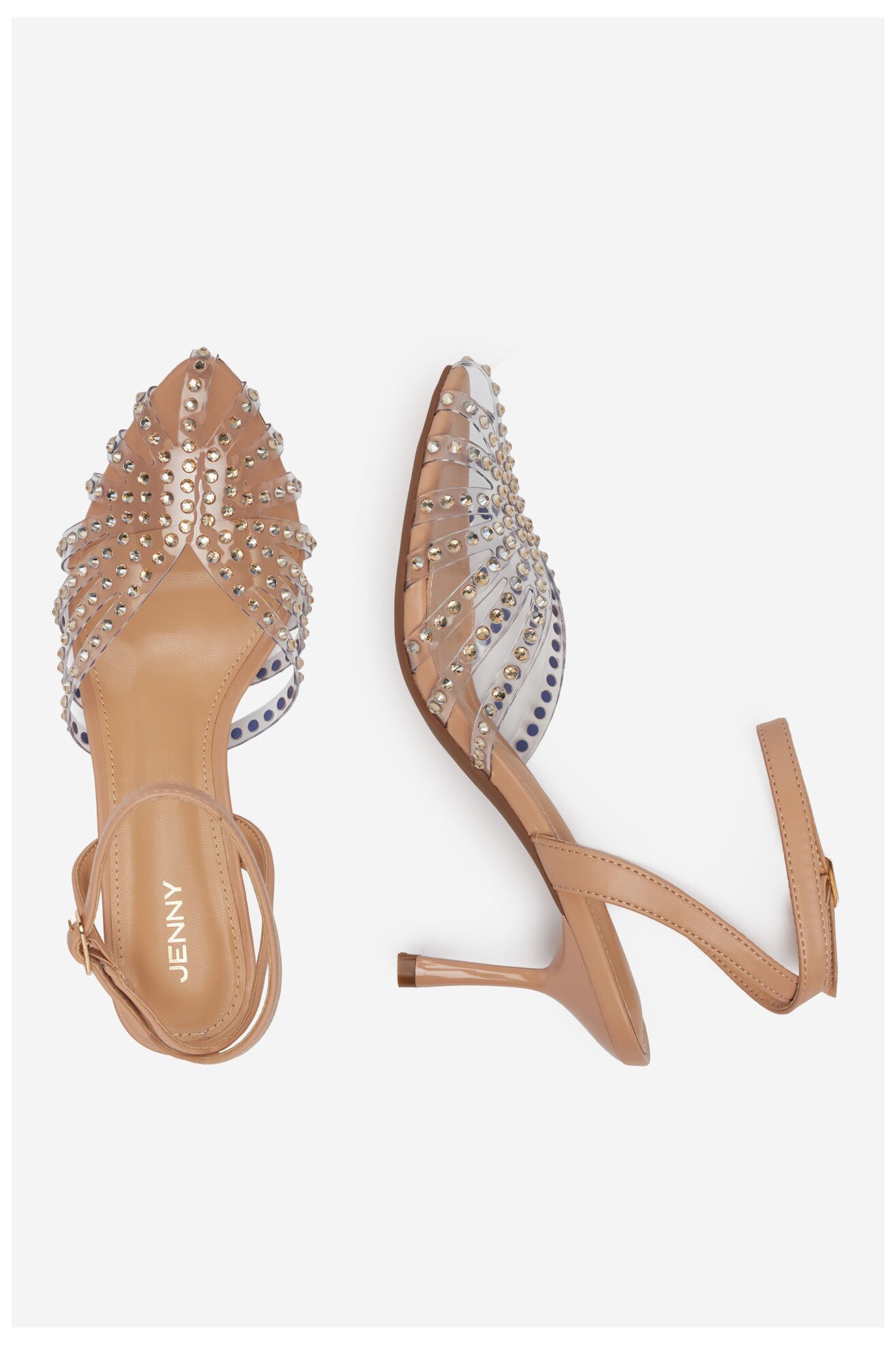 Czółenka Jenny R25SS0511 Beżowy