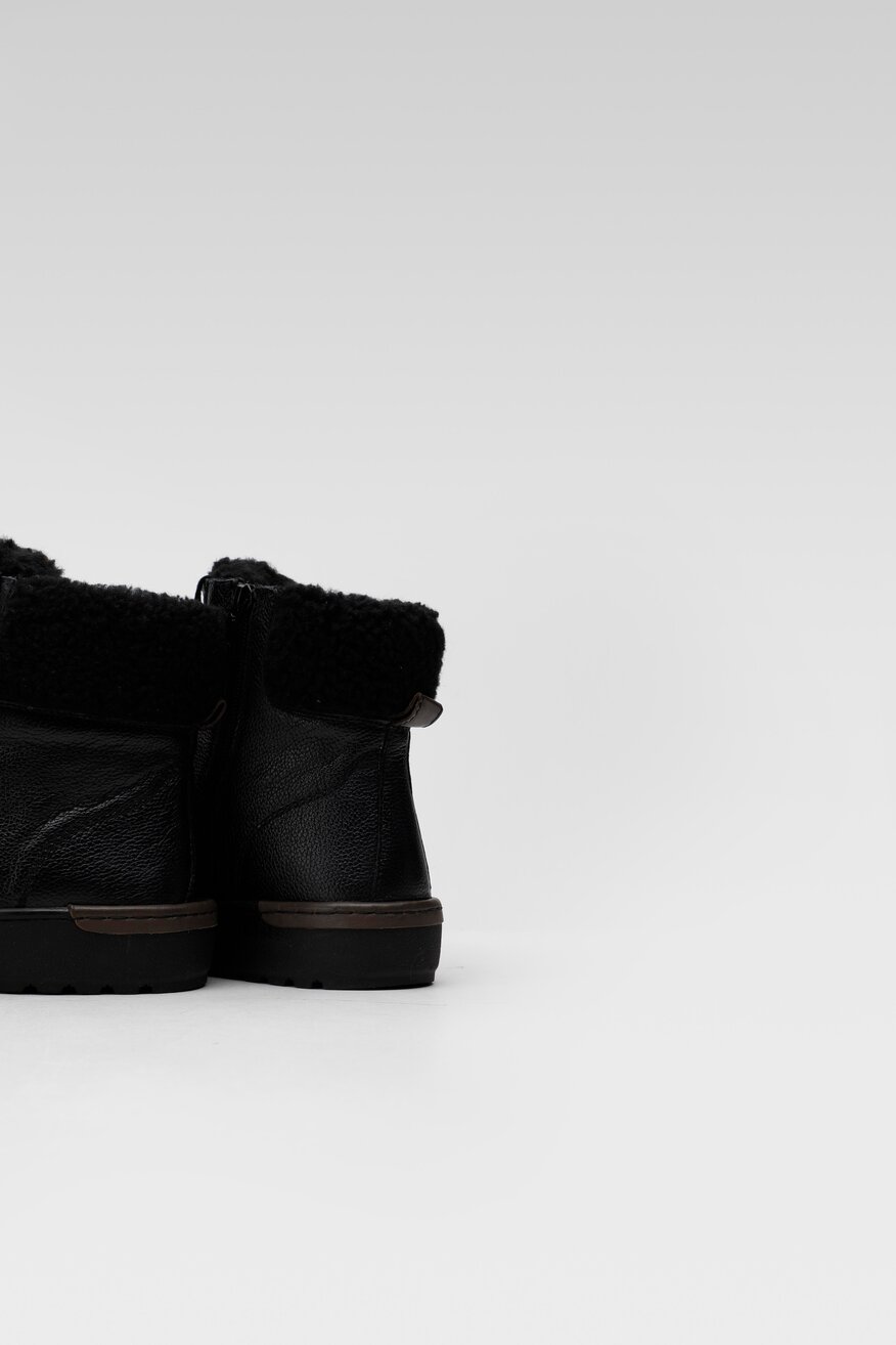 
                Go Soft - Trzewiki skórzane ocieplane - 5904862278667