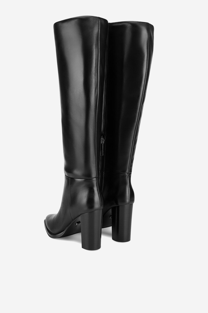 Gino Rossi - Kozaki skórzane - 5905588872795