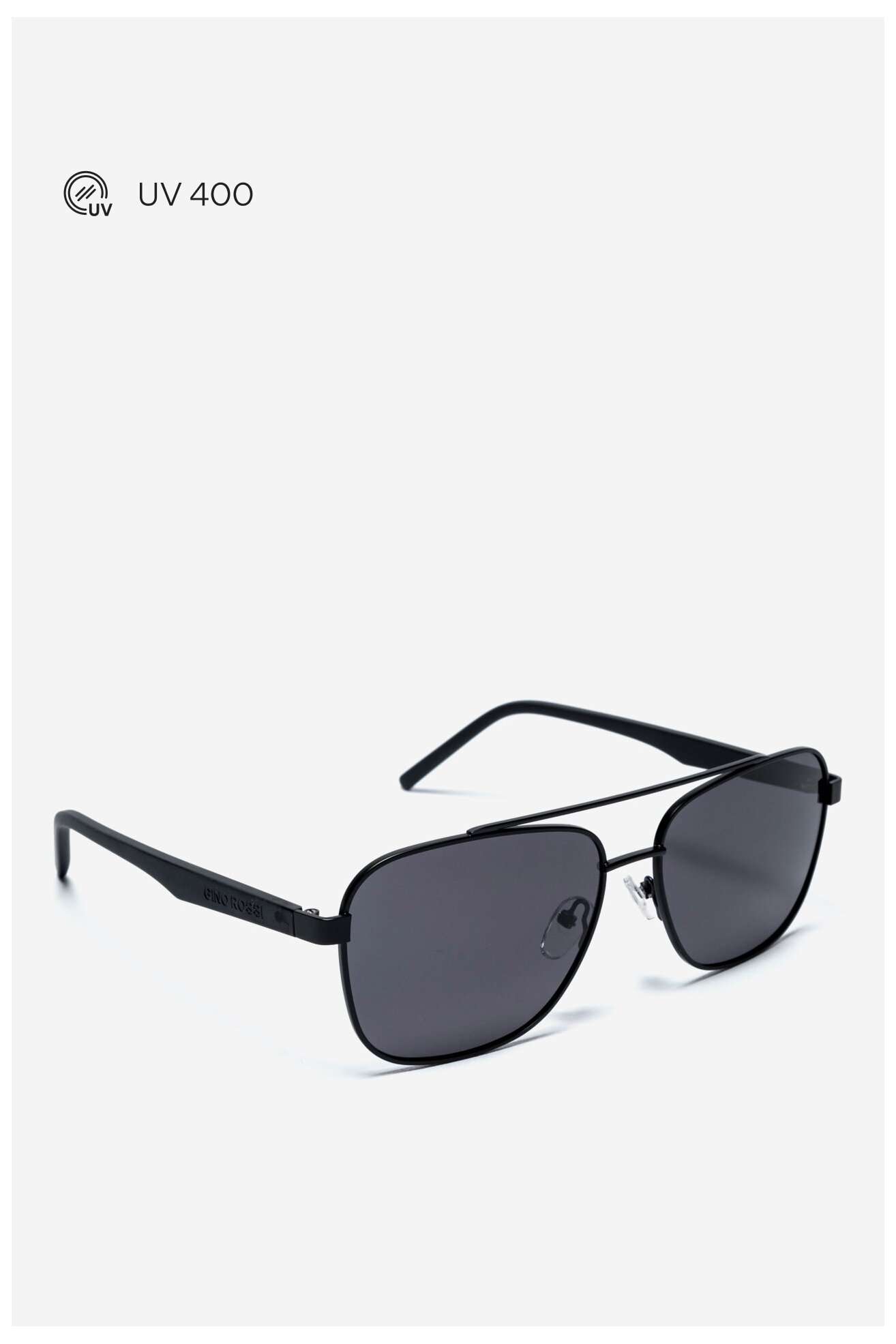 Мъжки слънчеви очила Gino Rossi GR6625S ЧЕРЕН