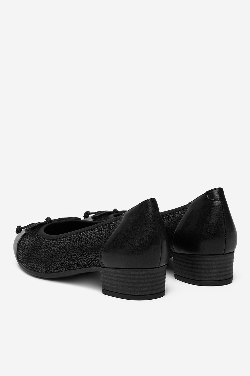 Pantofi cu toc Go Soft NEGRU - 5906751002810