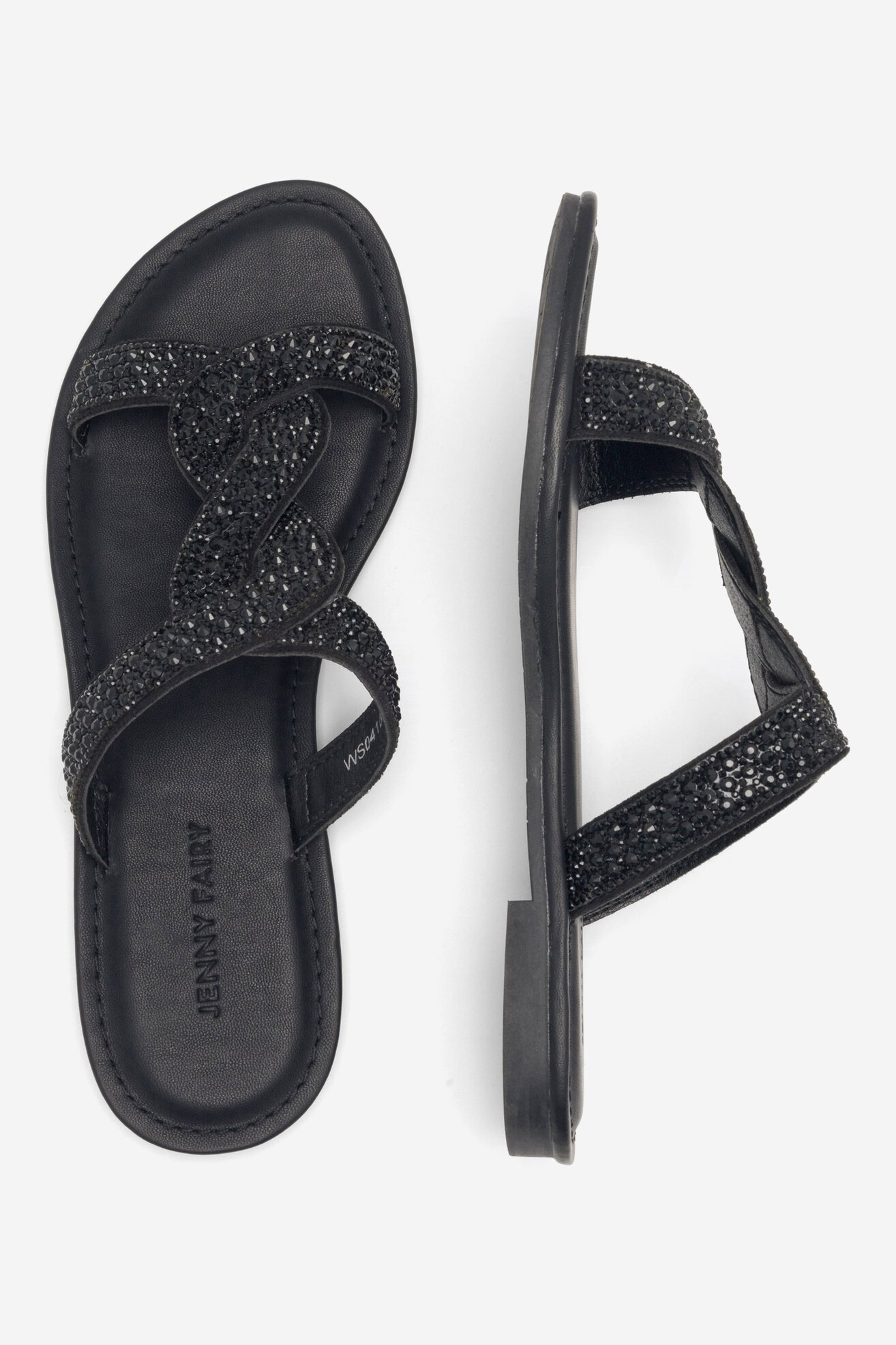 Klapki Jenny Fairy HOLLY WS041001-01 Czarny