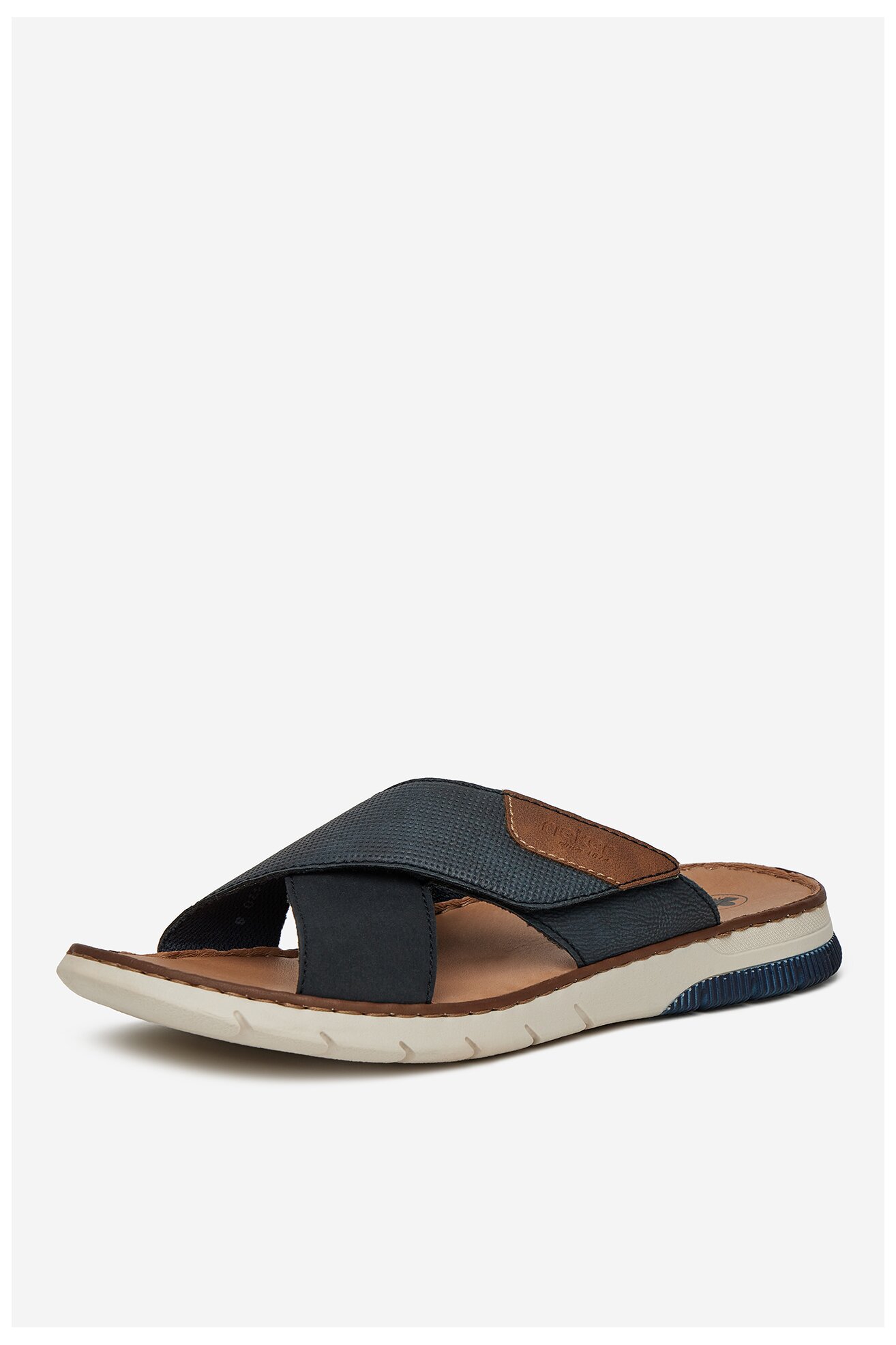 Klapki Rieker CEO-25283-14 Granatowy