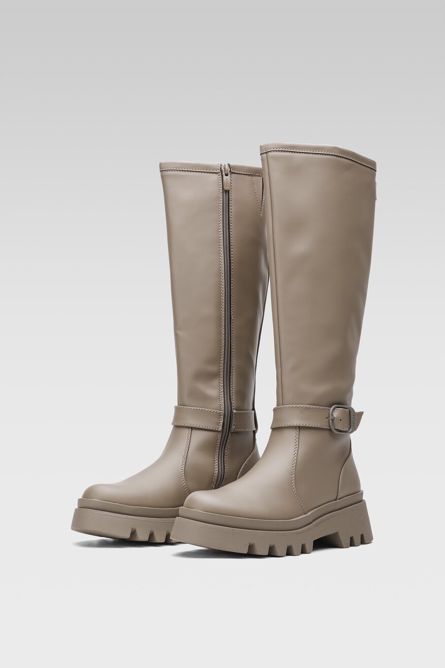 Mexx - Kozaki szare - 5904248892999