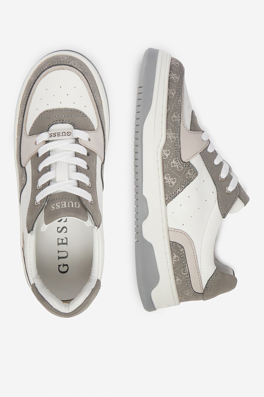 
                GUESS - Sneakersy skórzane - 5906751791875
