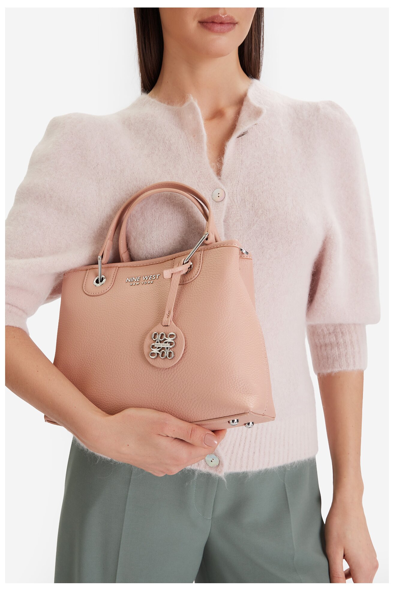 Kézitáska NINE WEST CEO-MADISON MUSE-LDA8337 RÓZSASZÍN