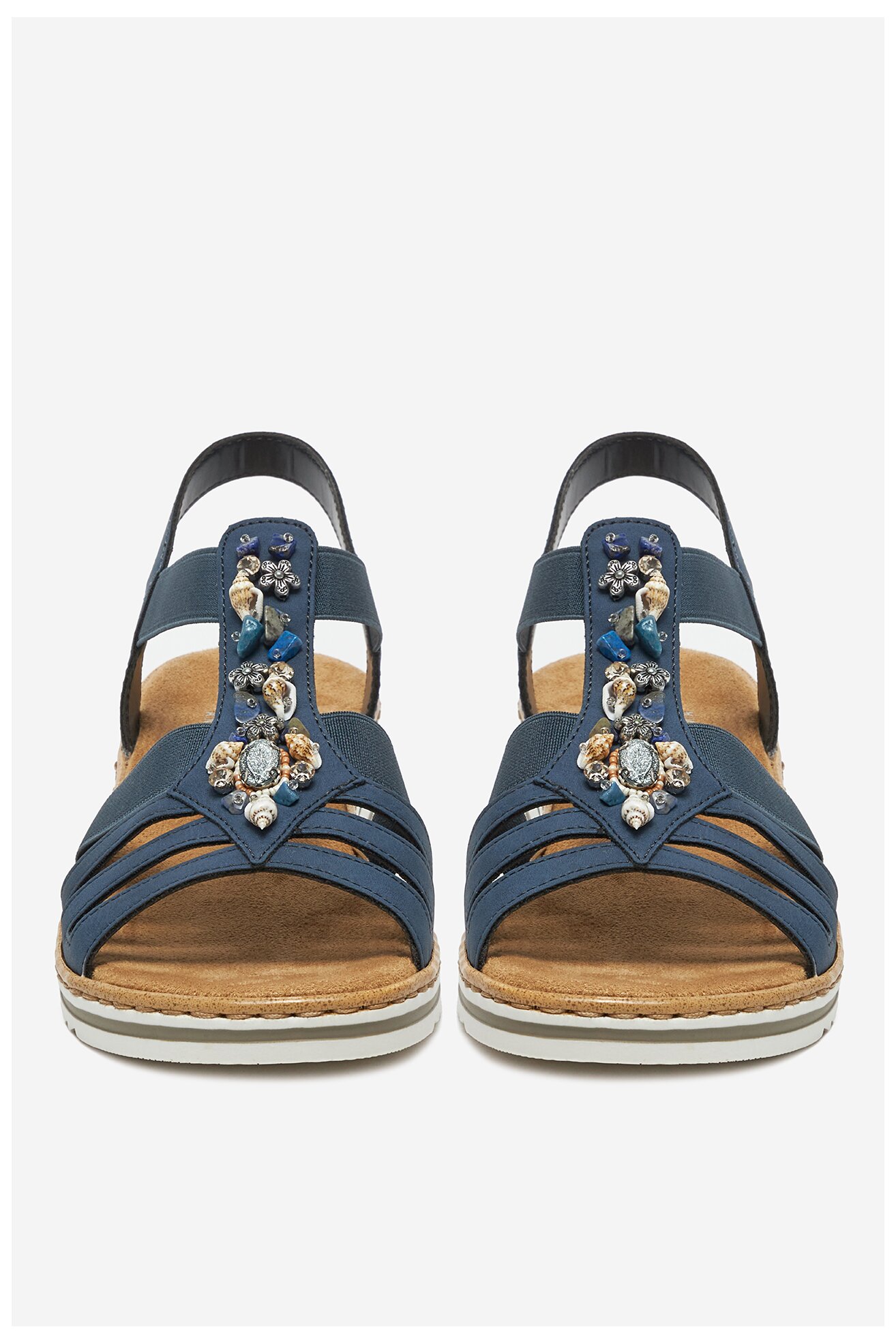 Sandały Rieker CEO-V0649-14 Granatowy