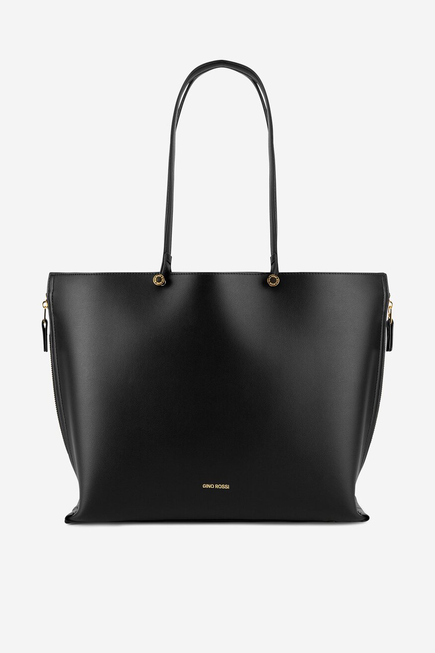 
                Дамска чанта Gino Rossi ЧЕРЕН - 5906751623510