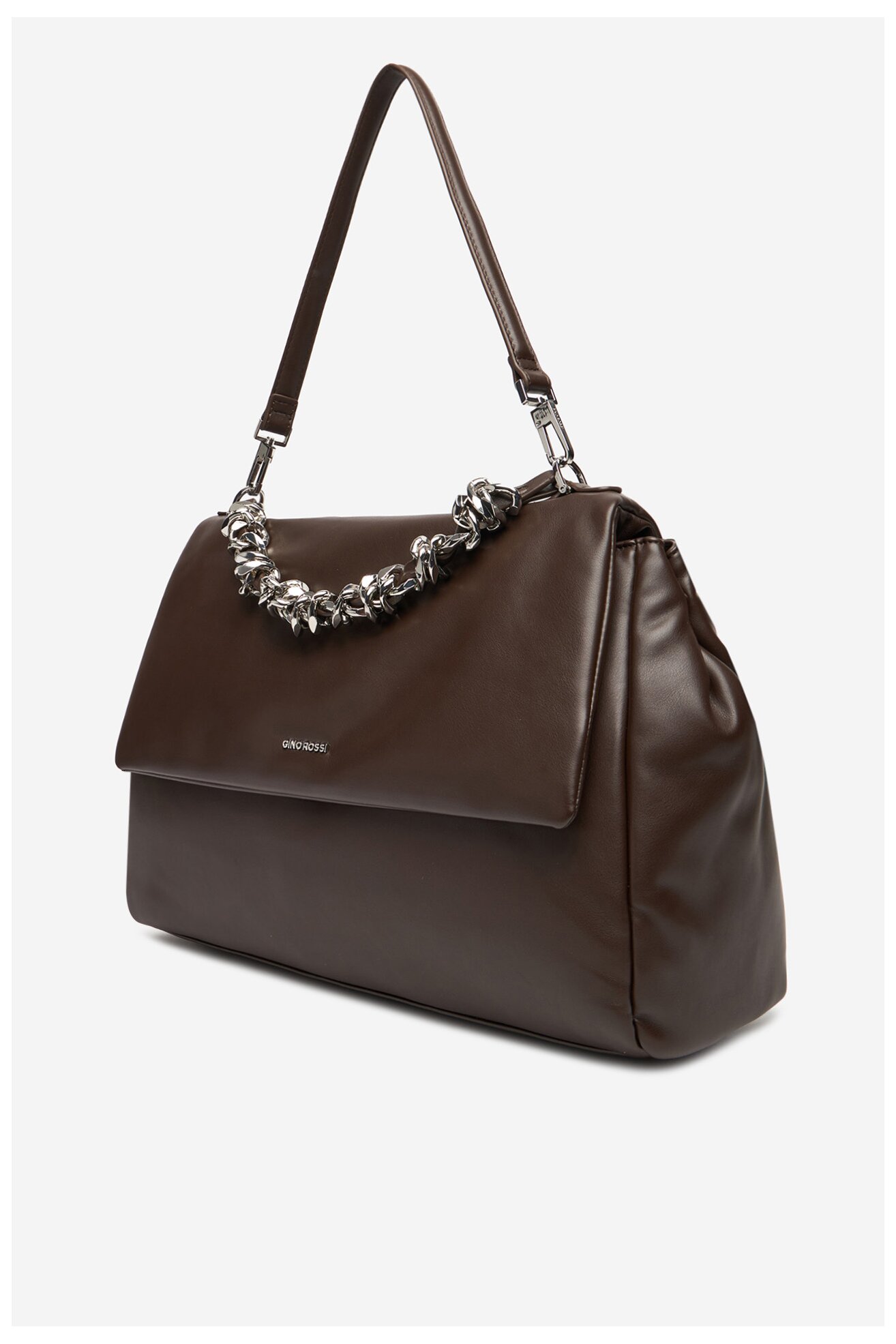 Torebka Gino Rossi EO-MAE-LDA8073-2. Brązowy